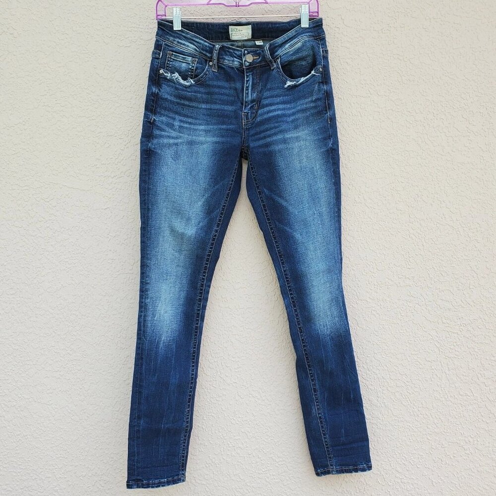 Women's Jeans BKE Payton Skinny MidRise Med Wash Stretch 28R